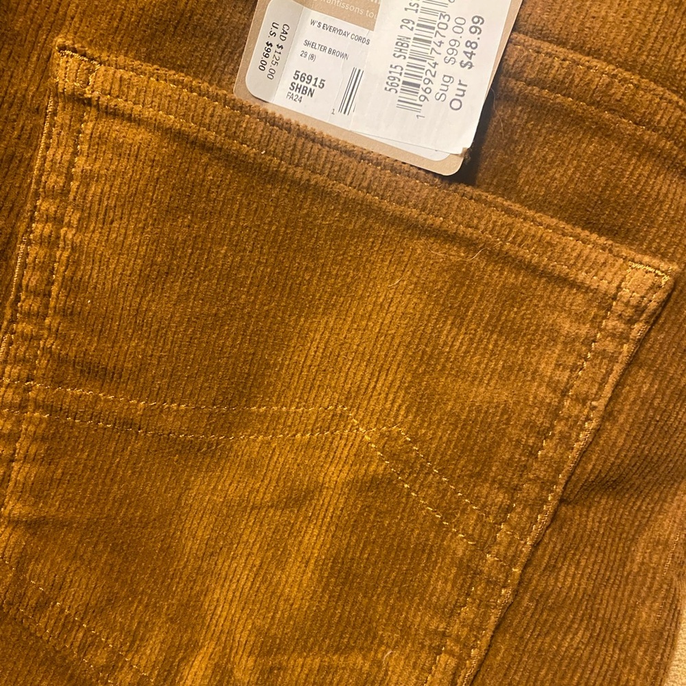 Patagonia Women’s Everyday Corduroys, size 29/8, NWT - Picture 6 of 9